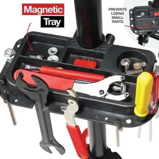 Bike Repair Stand - Foldable Home Bike Stand for Maintenance of Road Bike & Mountain Bike - Height Adjustable Portable Bike Work Stand - Homeitusa image {3}