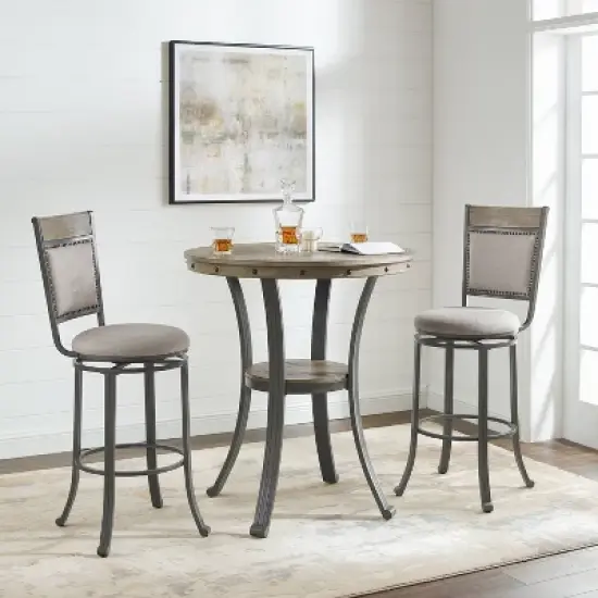3pc Angelo Pub Dining Set - Powell Company image {9}
