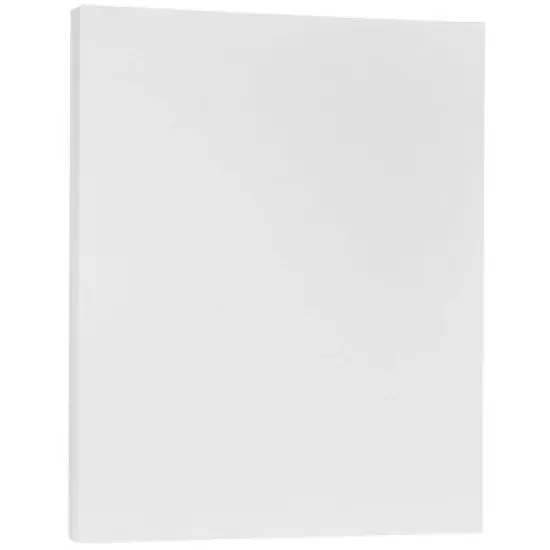 JAM Paper Translucent Vellum 17lb Paper - 8.5 x 11 - Clear - 100 Sheets: Uncoated Stationery for Printing & Art Projects image {1}