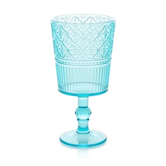 Certified International (Set of 6) 14oz Acrylic All Purpose Goblets image {2}