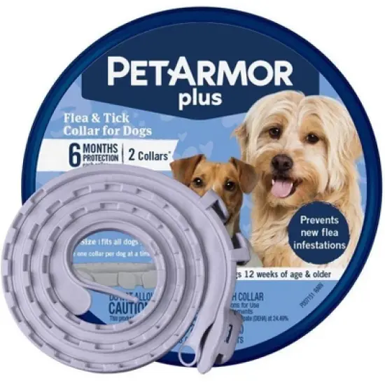 Pet Armor Plus Collar - Insect Growth Regulator for Dogs - 2ct image {2}