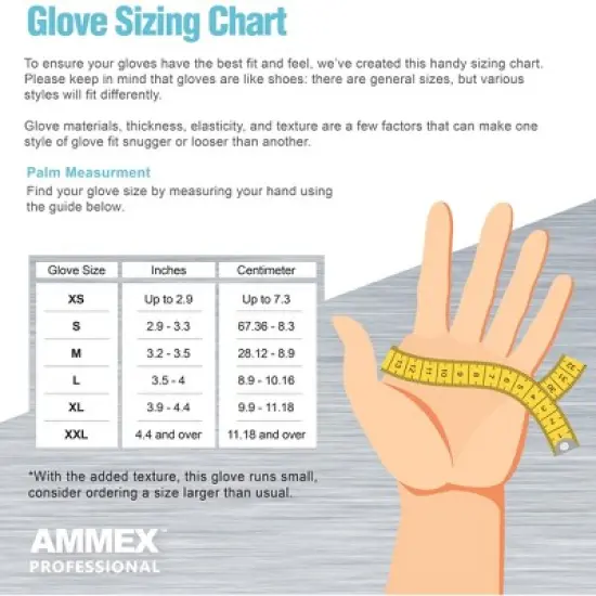 AMMEX Professional Clear Vinyl Exam Gloves - Light Duty, Medical Grade - Great for Childcare, Medical, Dental, Veterinary, Cleaning, and Food Service image {2}