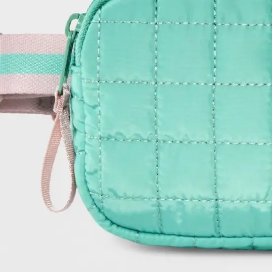 Girls' Quilted Fanny Crossbody Bag - Cat & Jack&trade; image {3}