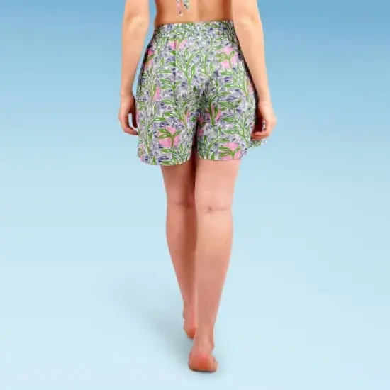 Liberty & Justice Women's Drawstring Waist Cover Up Shorts image {2}