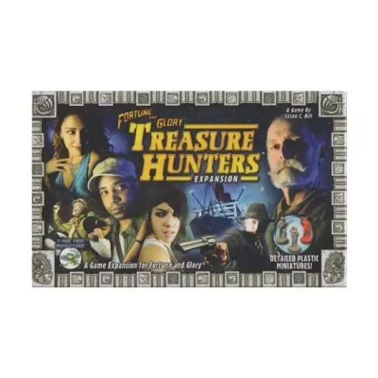 Fortune and Glory - Treasure Hunters Expansion Board Game image {1}