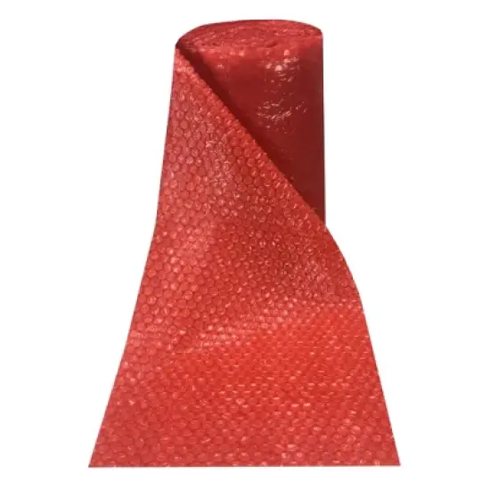 UBMOVE 30-Feet Roll of Red Bubble Small 3/16" Wrap x 12" Wide image {3}