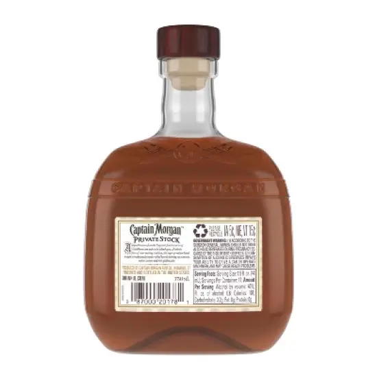 Captain Morgan Private Stock Rum - 750ml Bottle image {2}