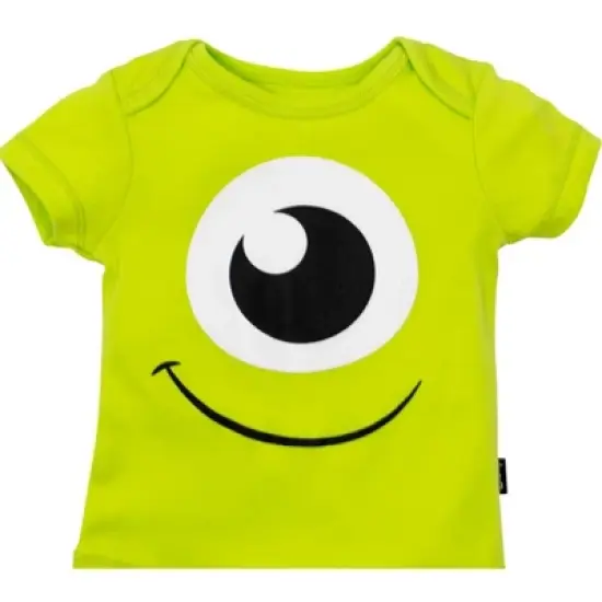 Disney Pixar Monsters Inc. Mike Baby Cuddly Costume Short Sleeve Bodysuit & Hat  image {2}