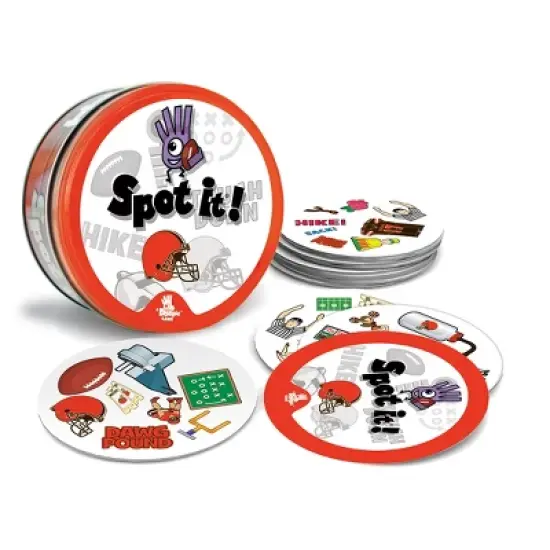 MasterPieces Officially Licensed NFL Cleveland Browns Spot It Game for Kids and Adults image {2}