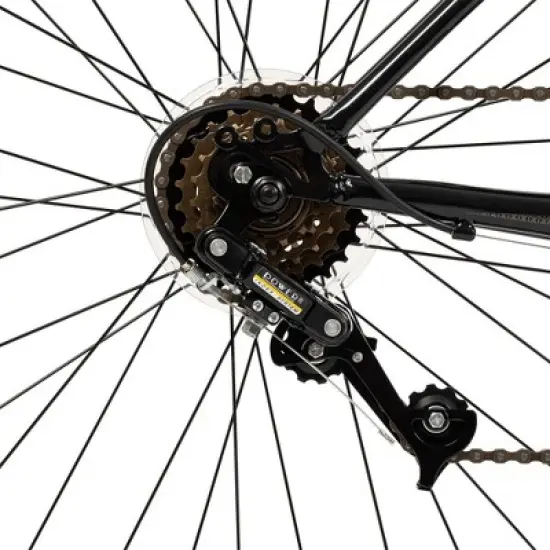 Huffy Alpine Mountain Bike - 26&rdquo; Wheels - 15 Speeds - Black image {7}