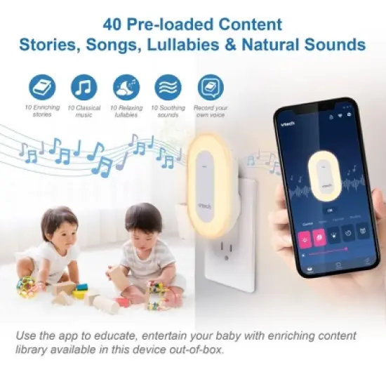 VTech Plug Sleep Training Soother Speaker image {5}