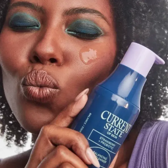 Current State Strawberry + Probiotic Balancing Gel Cleanser - 5.1 fl oz image {3}