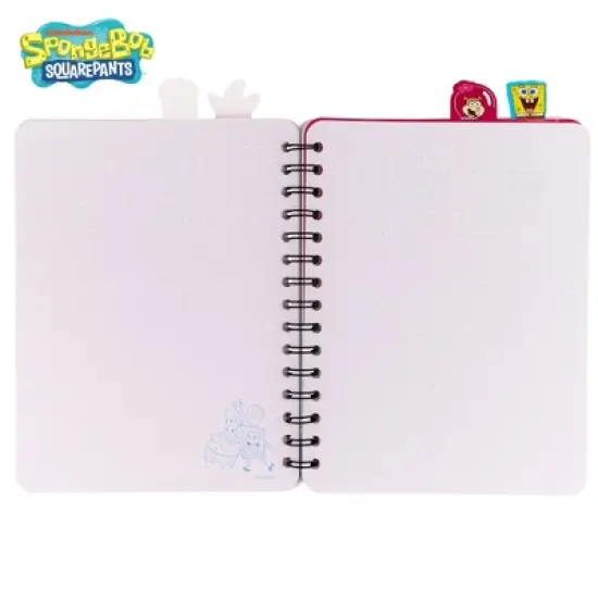 Inkology, LLC Nickelodeon SpongeBob SquarePants 4-Tab Spiral Notebook With 160 Dotted Sheets image {4}
