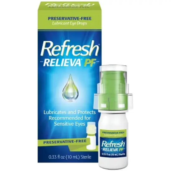 Refresh Relieva PF Preservative Free Eye Drops - 0.33 fl oz/10mL image {13}