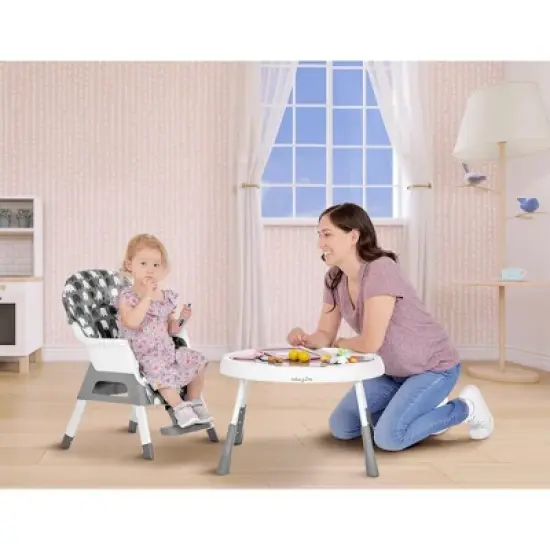 Dream On Me High Chair  Lightweight & Convertible Curio Sit N Seek image {8}