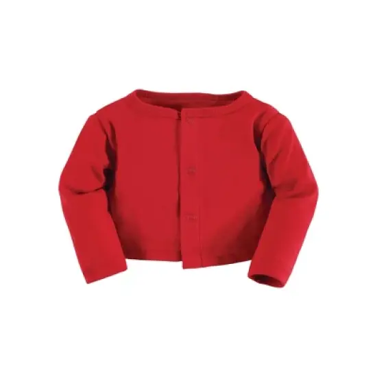 Touched by Nature Infant and Toddler Girl Organic Cotton Dress and Cardigan, Christmas Cookies image {4}