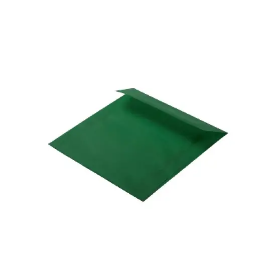 JAM Paper 6 x 6 Square Translucent Vellum Invitation Envelopes Racing Green 1591938 image {2}