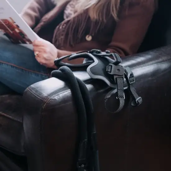 HOOZA Rope Dog Leash - 1" x 5', Dog Outdoor Accessory - Magnetic Quick Clip, Heavy Duty image {5}