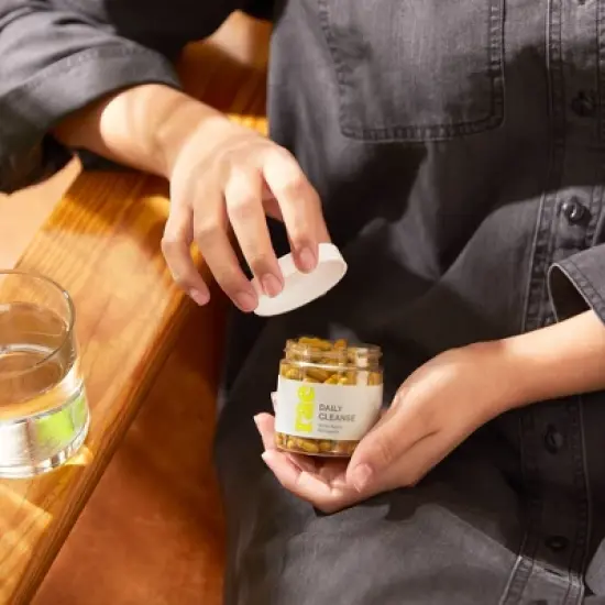 Rae Daily Cleanse Dietary Supplement Vegan Capsules for Natural Detox Support - 60ct image {1}