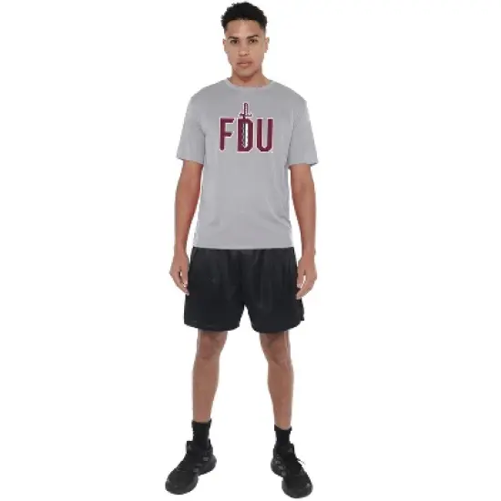 Men's Campus Lab Fairleigh Dickinson University Men's Sport Active T-Shirt Primary Logo image {2}