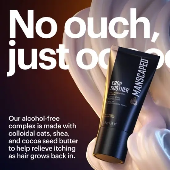 MANSCAPED Crop Soother Groin Grooming Soothing Relief Aftershave Lotion - 2 fl oz image {4}