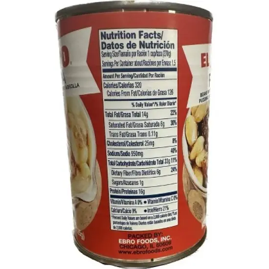 Ebro Fabada Beans - 15oz image {1}
