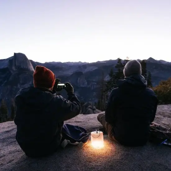 Luci Pro Series Lux Solar LED Outdoor Lantern White image {15}