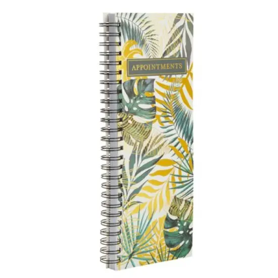 Stockroom Plus Floral Nail & Hair Stylist Salon Appointment Book, Undated Daily & Hourly Planner Organizer, 5 x 13.5 In image {6}