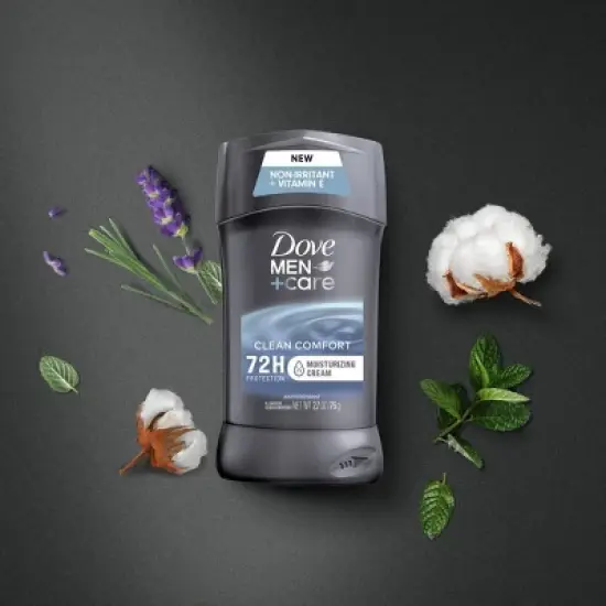 Dove Men+Care 72-Hour Antiperspirant & Deodorant Stick - Clean Comfort - 2.7oz image {1}