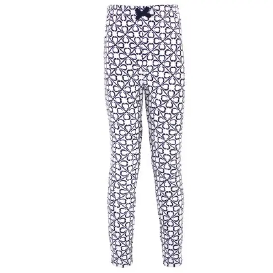 Touched by Nature Baby, Toddler, Big Kids and Youth Girl Organic Cotton Leggings 4pk, Lemon Tree image {2}