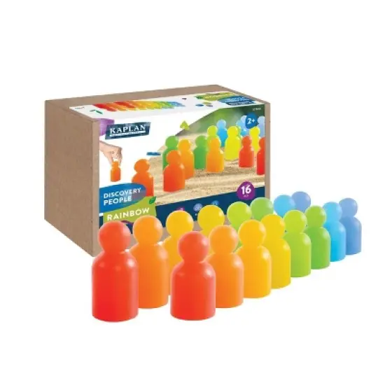 Kaplan Early Learning Discovery People - Rainbow - 16 Pieces image {6}