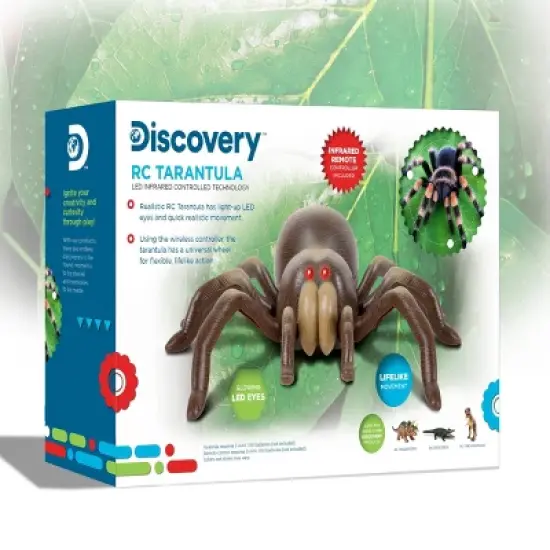Discovery Kids LED Infrared Controlled (RC) Tarantula Spider image {8}