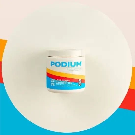 Podium Nutrition Sugar Free Hydration + Electrolytes Powder - Blue Raspberry - 25 Servings image {3}