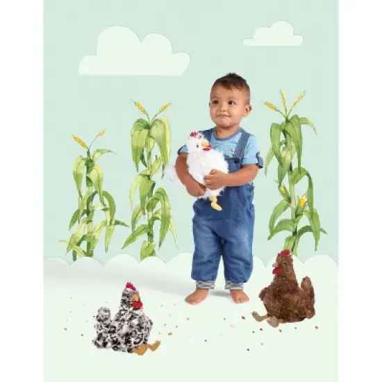 Manhattan Toy Stuffed Animal Chicken Plush Toy, Megg image {1}