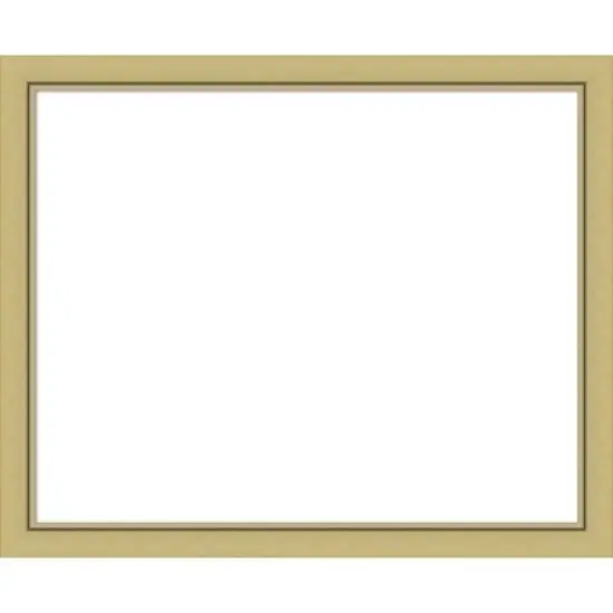 Amanti Art Landon Gold Narrow Framed Dry Erase Magnetic Board image {14}