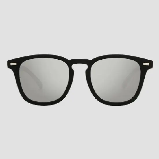 Men's Oval Plastic Sunglasses - Original Use&trade; Black: Scratch-Resistant, Blue Light Filtering, UV Protection image {2}