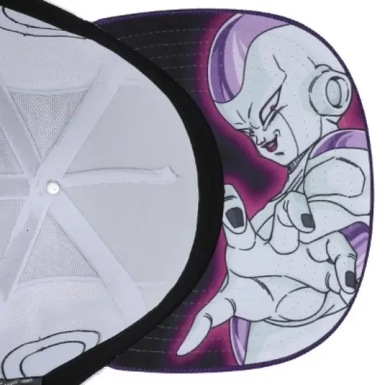 Dragon Ball Z Frieza Suit Up Men's Precurve Snapback Hat image {5}