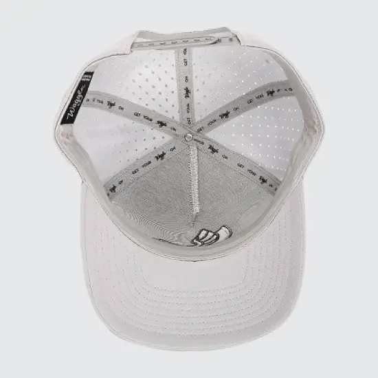 Waggle Hat Decoy: Light Gray Adult Animal Icon Trucker Style image {5}