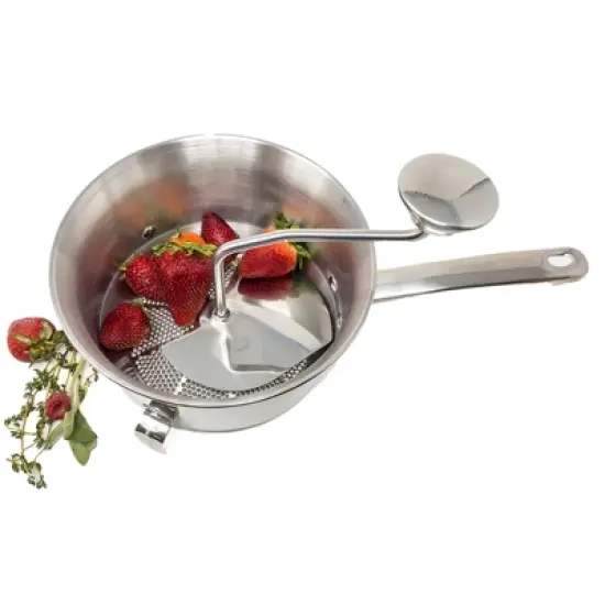 Norpro 2 Quart Multi Purpose Food Mill, Stainless Steel image {6}