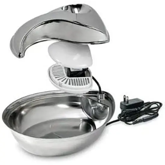 Pioneer Pet Raindrop Stainless Steel Pet Drinking Fountain image {2}