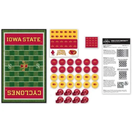 MasterPieces Officially licensed NCAA Iowa State Cyclones Checkers Board Game for Families and Kids ages 6 and Up image {2}