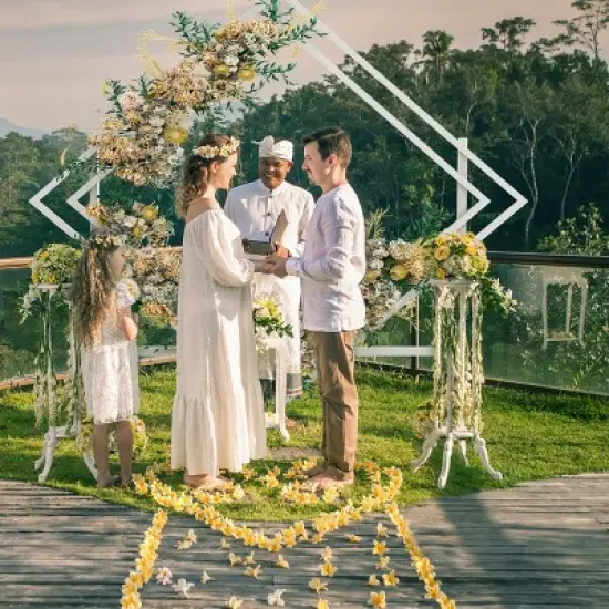 Artloge Double-Diamond Shaped Wedding Arch Backdrop Geometric Metal Frame Backdrop Stand Balloon Flower Holder for Garden Party Event Decor image {1}