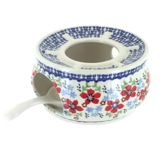 Blue Rose Polish Pottery P089 Manufaktura Teapot Warmer image {5}