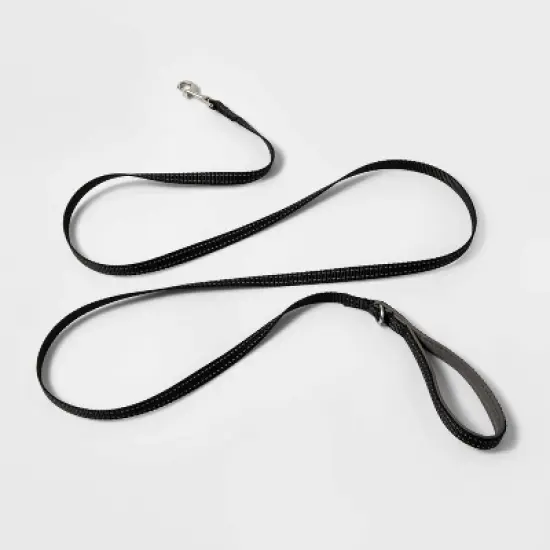 Comfort Reflective Dog Leash - Black - XS/S - Boots & Barkley&trade; image {3}