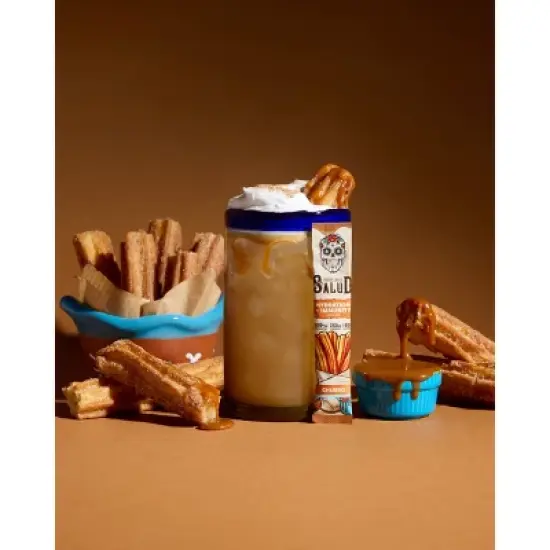 Salud Hydration + Immunity Churro Electrolyte Drink Mix - 6pk/0.21oz Packet Sticks image {1}