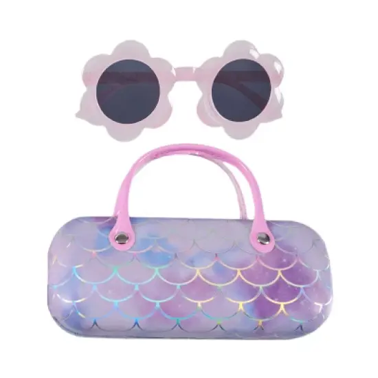 Limited Too Girls Sunset Sunglasses & Case Set for Kids image {10}