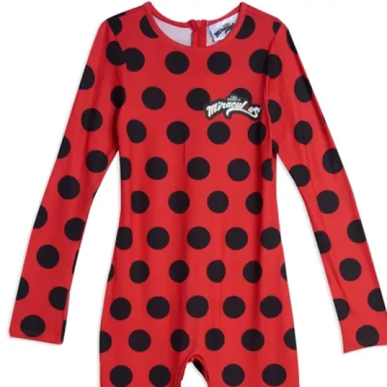 Miraculous Ladybug Full Body Long Sleeve Jumpsuit Red  image {6}