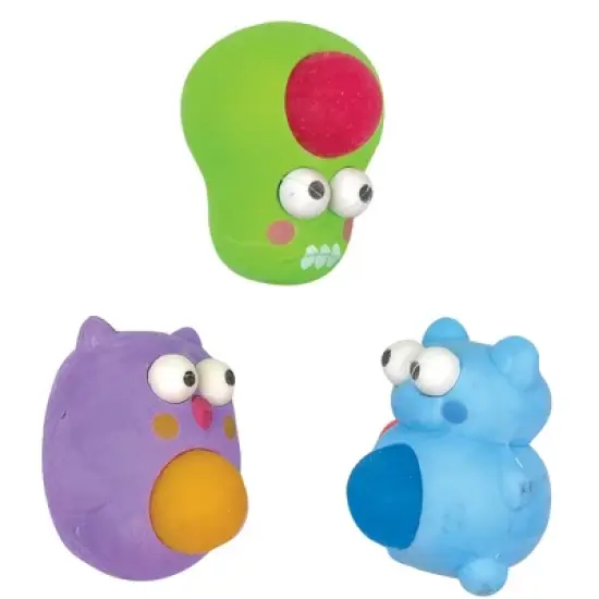 Squishy Eraser Friends (12 Pack) - Adorable 3D Erasers That Squish & Erase image {1}