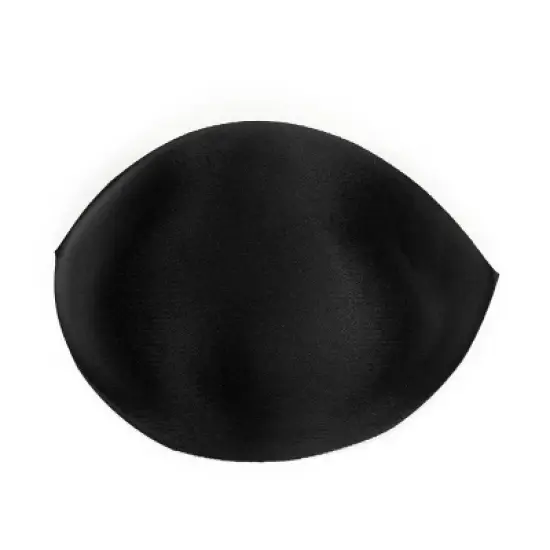 Dritz Molded Gel-Filled Adhesive Strapless Backless Bra Cups B/C Black image {2}