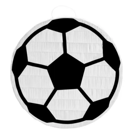 Blue Panda Soccer Ball Pinata for Sports Themed Birthday Party Decorations, Small, 12.6 x 3.0 x 12.6 In image {6}